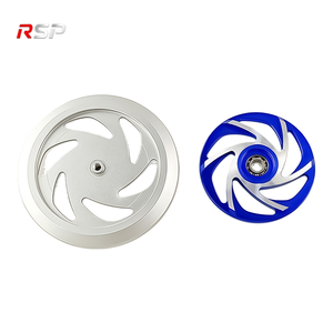 Cubierta Protectora Decorativa de Doble Capa para Ventilador de Refrigeración Delantero de Aleación de Aluminio CNC RSP, <span class=keywords><strong>Protector</strong></span> Universal para Refrigeración de Magneto de Motor de Scooter - Product Image 6