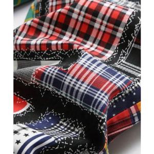 Pantalones a Cuadros para Hombre - Diseño a Cuadros Mixtos Coloridos, Ideal para Ropa Urbana y Tendencias Y2K, Casual y Vanguardista - Product Image 4