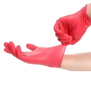 AmpsafeX Disposable Thick Nitrile Gloves High Elastic Anti-slip Safety Gloves Elastic Wrist Durable Protective Work Gloves Latex - Product Image 5