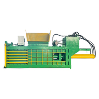 Presse à balles horizontale en acier, compacteur hydraulique pour le recyclage des déchets métalliques