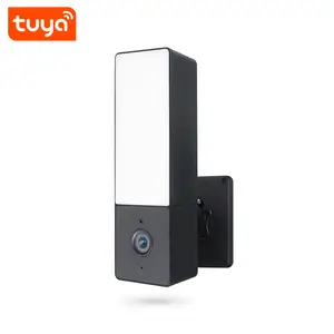 Tuya akıllı insan algılama CCTV Video gözetim LED projektör 2.0MP HD akıllı WIFI kamera PST-R9522-D5