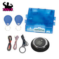 Système d'immobilisation RFID universel Pke, démarrage sans clé, bouton poussoir marche/arrêt, démarrage à distance, contrôle du moteur, alarmes de voiture, kit d'allumage E11