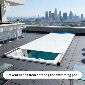 <span class=keywords><strong>Cubierta</strong></span> Automática para <span class=keywords><strong>Piscina</strong></span> Water Crown SGAPC de Alta Calidad, Nueva, Apta para Piscinas Elevadas, Fabricada en Aleación de Aluminio y Espuma - Product Image 4