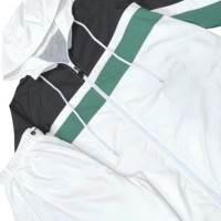 Ensemble de survêtement décontracté pour homme à prix de gros, coupe-vent avec capuche à cordon de serrage et poches latérales spacieuses, idéal pour l'hiver