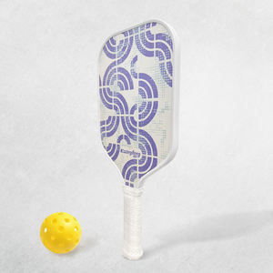 Pagaie de Pickleball USAPA 13mm d'épaisseur en Fiber de carbone belle couleur nid d'abeille Pickleball utilisation extérieure Logo personnalisé - Product Image 3