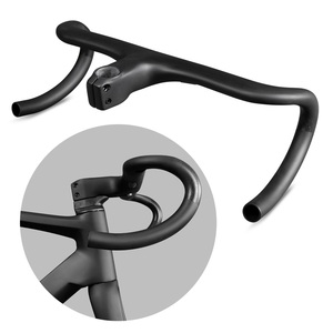 <strong>Carbon</strong> Road Bicycle Parts Integrated Handlebar <strong>Stem</strong> - Product Image 2