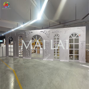 Akrilik zemin yüksek kaliteli zarif akrilik beyaz kraliyet düğün zemin ziyafet olaylar sahne süslemeleri - Product Image 3