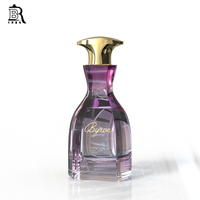 Botol Parfum Kaca Kosong Desain Baru Khusus 50ml 100ml, Botol Parfum Mewah dengan Semprotan, Kemasan Botol Parfum
