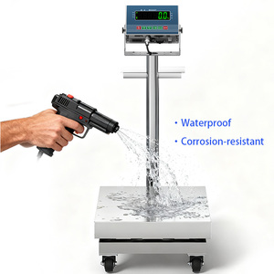 MOUNTSCALE Industrielle Wasserdichte Edelstahl 304 Tischwaage 30Kg-800KG 10g Genauigkeit LED-Anzeige - Product Image 5