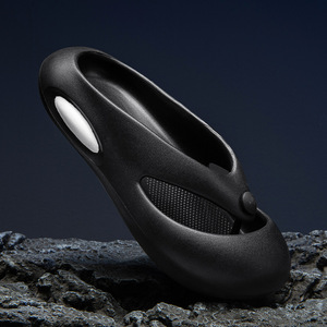 Sandalias de Playa Unisex de Verano, Estilo Nuevo, con Parte Superior de Plástico y EVA, Punta Cerrada, Plataforma, para Exteriores, Dormitorio, Impermeables - Product Image 4