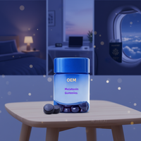 Fournisseur de Gummies pour le Sommeil à Marque Blanche : 3 mg de Mélatonine, L-Théanine, Camomille, Mélisse – Aide au Sommeil