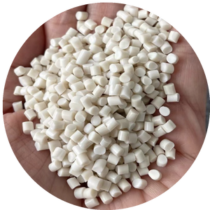 Pbat เม็ดพลาสติก TH801T เม็ดพลาสติกแป้ง PLA ที่มีส่วนผสมทางชีวภาพที่ทำให้แข็งตัวย่อยสลายได้อย่างสมบูรณ์ - Product Image 1