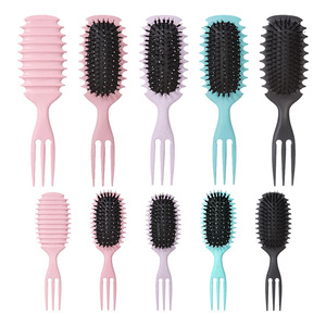 Wheat Straw Massage Styling <b>Comb</b> Large Home Use Skin Friendly Hairbrush - Product Image 5