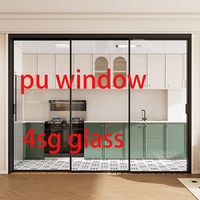 Proveedor de Ventanas de PU, Perfil de Fibra de Vidrio Pultruido Autoextinguible FRP GRP, Compuesto de Cero Conductividad para Construcción Industrial