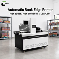Mesin Cetak Tepi Buku Otomatis Chicai Intelligent Inkjet Printer untuk Notebook dan Pemangkasan Buku