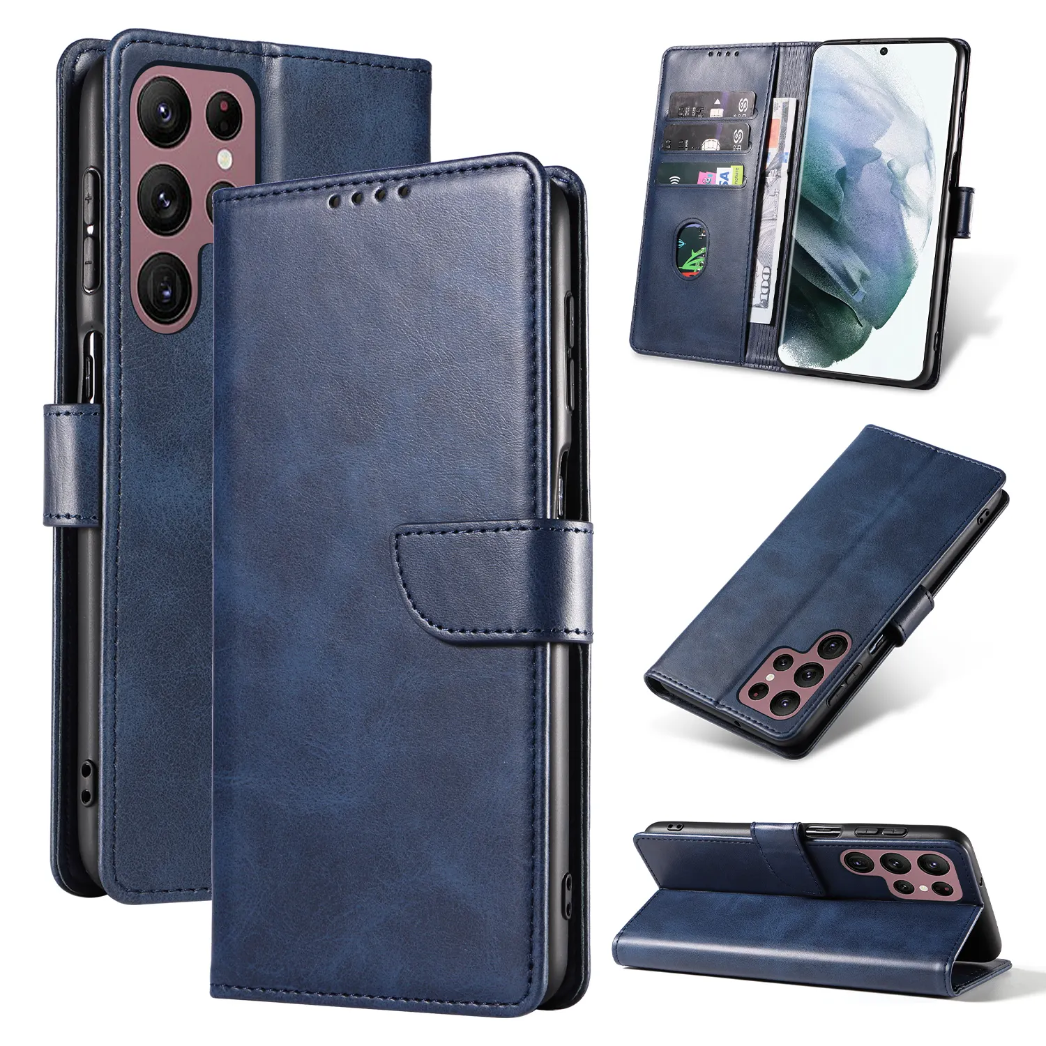 GSCASE Mobile Phone Accessories Hot Sale Hand Bag TPU PU Flip Leather Wallet Case For Iphone 13