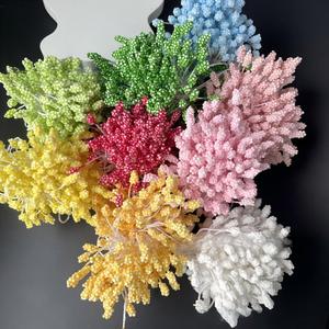 Centros de Flores de Espuma con Múltiples Semillas, Malla de Alambre, Flores Artificiales, Centros y <span class=keywords><strong>Estambres</strong></span> de Espuma, Materiales para Floristería Artificial DIY - Product Image 1