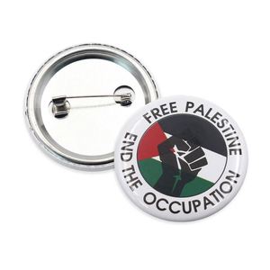 Supplier Custom Your Own Logo Palestinian <b>Pin</b> <b>Badge</b> Free Palestine Flag Button <b>Badges</b> - Product Image 2