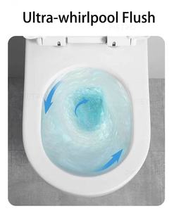 Moderno Inodoro Suspendido Tornado appeso <span class=keywords><strong>a</strong></span> parete nero <span class=keywords><strong>wc</strong></span> da bagno <span class=keywords><strong>galleggiante</strong></span> sospeso <span class=keywords><strong>WC</strong></span> sospeso senza montatura <span class=keywords><strong>wc</strong></span> - Product Image 5