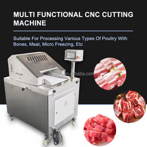 Máquina Cortadora de Carne Comercial en Cubos, Acero Inoxidable, Automática, para Procesamiento de Carne Congelada de Cerdo, Res y Pollo - Product Image 3