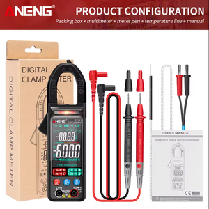 ANENG ST212 DC/AC current 6000 Count 400A Amperes probador de voltaje de pantalla a color grande <span class=keywords><strong>Hertz</strong></span> NCV Ohm multímetro de abrazadera digital - Product Image 6