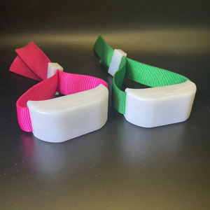 Evento <span class=keywords><strong>concierto</strong></span> Nylon ajustable nueva hebilla diseño remoto sonido activado LED pulsera - Product Image 5