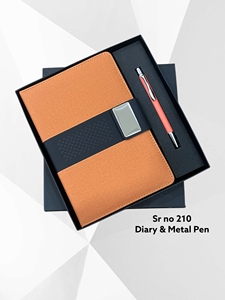 Elegante Agenda Ejecutiva A5 de Tapa Dura y Juego de Bolígrafo Metálico de Regalo, Cubierta de PU Premium, 100 Hojas, Cuaderno con Impresión UV para Oficina - Product Image 2