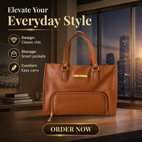 Sac fourre-tout en cuir PU pour femme, étanche, avec fermeture éclair, mallette de bureau pour voyage, sac à main pour affaires et école, avec port USB