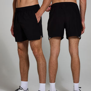 Pantalones Cortos Deportivos para Hombre con Cintura Elástica, Secado Rápido, con Bolsillos y Logotipo, para Entrenamiento Atlético y Gimnasio - Product Image 1