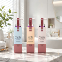 Crème capillaire hydratante éclaircissante aux herbes parfum vanille 800ml – Formule concentrée anti-frisottis lissante longue durée