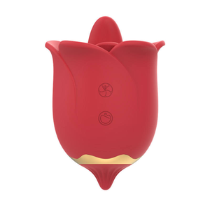 Valentinstagsgeschenke <span class=keywords><strong>2026</strong></span> Klitoris-Sauger Rose Zungen-Leckende Blume Erwachsenen-<span class=keywords><strong>Vibrator</strong></span> in Rosa Sexspielzeug für Frauen - Product Image 1