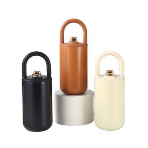 Thermos de luxe personnalisé de 450 ml pour femmes, en acier inoxydable 304, isolé, de haute qualité, bouteille à café et à eau portable, gobelet, tasse - Product Image 1