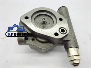 Nouvelle pompe pilote XPower HPV55, pompe à engrenages 704-24-26401 pour pelle sur chenilles PC100-5 PC120-5, noir/argent, garantie 6 mois - Product Image 2