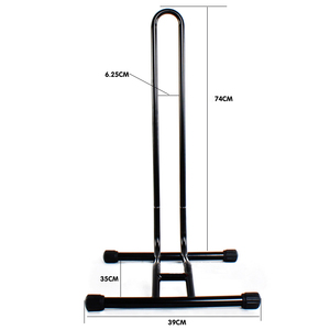 Supporto <span class=keywords><strong>per</strong></span> <span class=keywords><strong>Biciclette</strong></span> a L Staccabile, Portatile, <span class=keywords><strong>per</strong></span> Garage e Esposizione in Negozio (Adatto a Bici da 16-27.5'') - Product Image 3