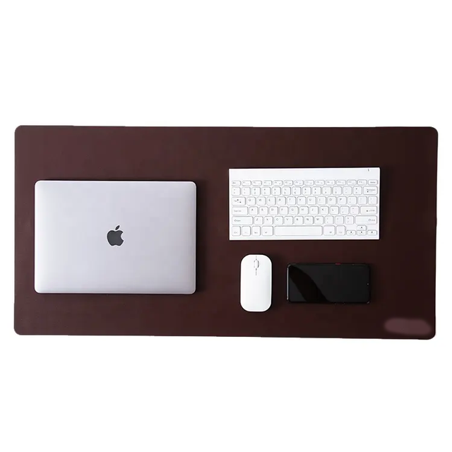 Sanchuan Large Full Laptop Lap Computer Office Waterproof PU Leather Desk Pad/mat with Custom logo Printing