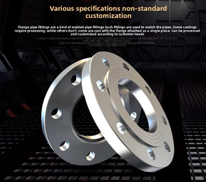 Фланец глухой плоский сварной от производителя, фланец приварной встык с выступом 316, фланец из нержавеющей стали 304 DN15-2000 - Product Image 3