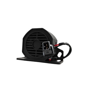 JB156E Bocina de Marcha Atrás Inteligente con Soporte 12V-48V BASSO, Alarma de Reversa, 5W de Potencia, Certificación IATF16949, Plástico, 93-101dB, para Camiones y Vehículos - Product Image 1