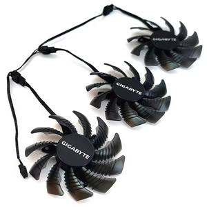 NOUVEAU 75MM T128010SU PLD08010S12H GTX 1080 GPU Fan Pour <span class=keywords><strong>Gigabyte</strong></span> <span class=keywords><strong>AORUS</strong></span> GTX 1080 <span class=keywords><strong>1070</strong></span> Ti G1 Gaming Graphics card cooling fan - Product Image 2