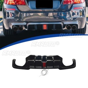 <b>For</b> BMW 5 Series F10 2011-2016 <b>Car</b> Rear Bumper Lip Splitter <b>Diffuser</b> Body Kit Bumper Guard Protector Cover <b>Car</b> Accessories - Product Image 2