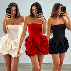 knee length dresses for ladies Black Off Shoulder Long Sleeve Scrunch Butt Open Back Midi Dress – Hot  Miami Styles main image 1
