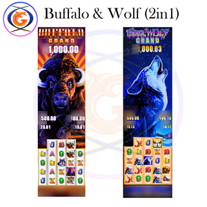 Placa <span class=keywords><strong>de</strong></span> <span class=keywords><strong>Juego</strong></span> 2 en 1 Buffalo & Wolf, Placa <span class=keywords><strong>de</strong></span> <span class=keywords><strong>Juego</strong></span> Pot O Gold, Placa Gold Touch, Placa PCB Multijuego Progresiva, Placa Base <span class=keywords><strong>de</strong></span> <span class=keywords><strong>Juego</strong></span> para Entretenimiento - Product Image 3