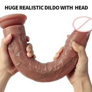 Großhandel Superlanger 14 Zoll Realistischer Erwachsenen-Sexspielzeug <span class=keywords><strong>Penis</strong></span> Großer <span class=keywords><strong>Dildo</strong></span> für Frauen <span class=keywords><strong>Penis</strong></span>-<span class=keywords><strong>Masturbator</strong></span> - Product Image 2