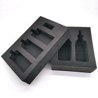 Insert en mousse de boîte d'emballage de protection antichoc personnalisé à haute densité pour bouteilles, flacons, bocaux, flacons, canettes, étain et tubes