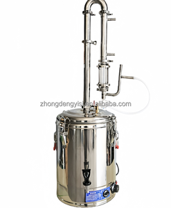 Destilador de Aceites Esenciales Eléctrico Comercial con Capacidad de 15L 25L 33L 50L 70L 98L, Extractor de Aceite Esencial de Buena Calidad - Product Image 4