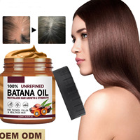 Huile de Batana Bio Marque Blanche – Traitement au Beurre de Batana Favorisant la Croissance Capillaire