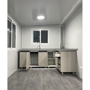 उच्च गुणवत्ता वाले प्रीफैब्रिकेटेड 20 फीट 40 फीट मॉड्यूलर घर का विस्तार कंटेनर घर मोबाइल हाउस 2/3/4 बेडरूम - Product Image 6