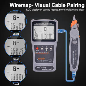 Oplaadbare Digitale Draad Tracker Multimeter I-Pook Pk655c + LCD-Scherm Netwerkkabel Tester - Product Image 4