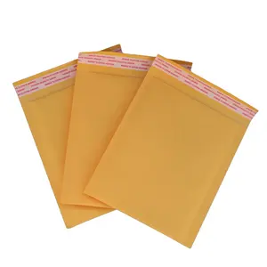 Kraft Bubble Mailer Umschläge Custom Print Kraft Poly Bubble Bags Versand zubehör für Verpackungs produkte