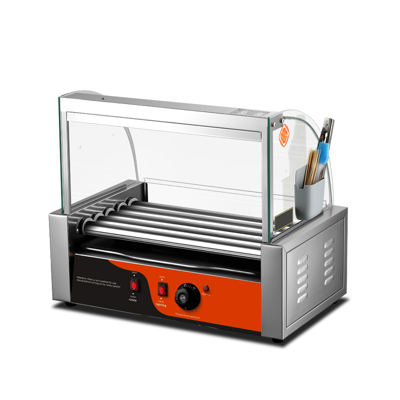 Commercial Electric Stainless Steel 5 Roller