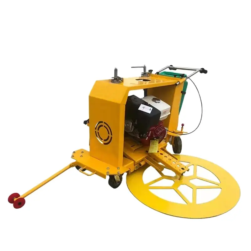 Well cover circular cutting machine hand push circular sewing machine cement asphalt concrete pavement sewer cutting machine